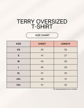 Terry Oversized Unisex Premium Tee (Black, Navy blue, Maroon) Clothing & Accessories Mr.Raghav 