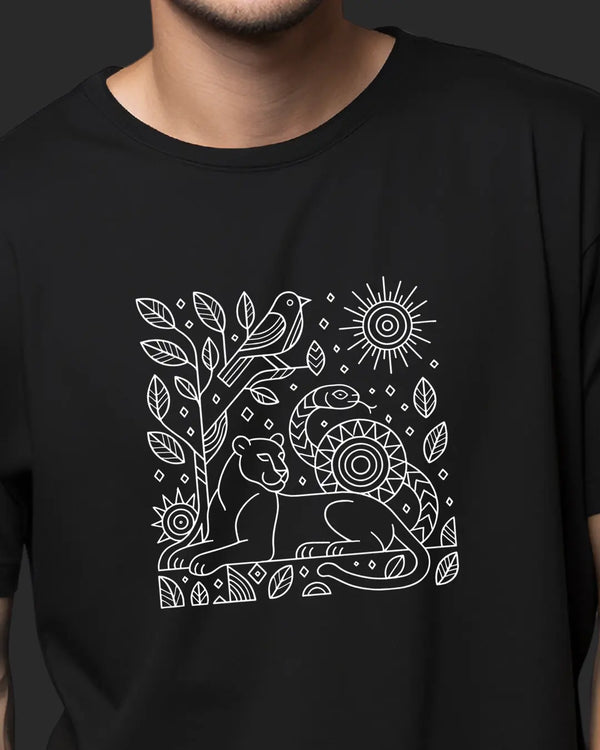 Wild Tapestry Unisex Oversized Standard T-Shirt