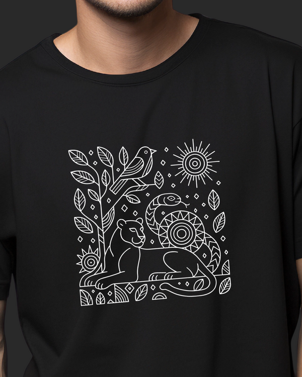Wild Tapestry Unisex Oversized Standard T-Shirt