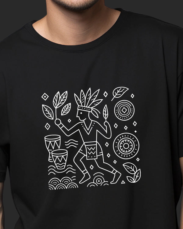 Nature’s Rhythm Unisex Oversized Standard T-Shirt